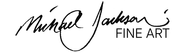 Michael Jackson Fine Artist Retina Logo